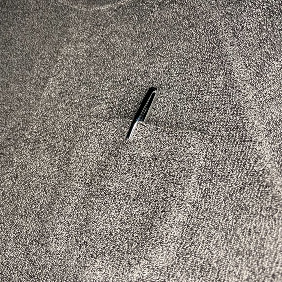 Old Navy Cozy Crew-Neck Sweater for Men Grey - Size M - Picture 2 of 5